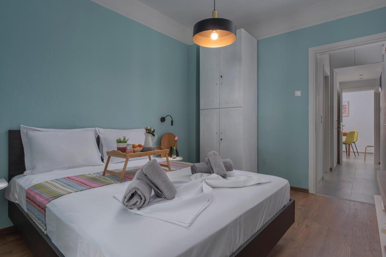 Estia Thessaloniki Apartment, Cozy, Spacious, Sunny, 2 Rooms-5 Beds ภายนอก รูปภาพ